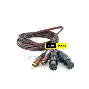 Dual Female XLR to Dual Rca Stereo Cable