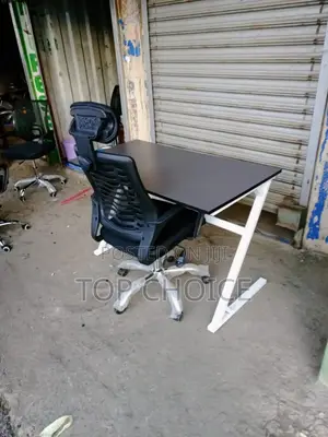 Premium Headrest Chair and Table