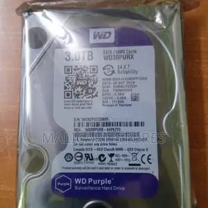 Wd Purple 3tb Surveillance Hard Disk Drive