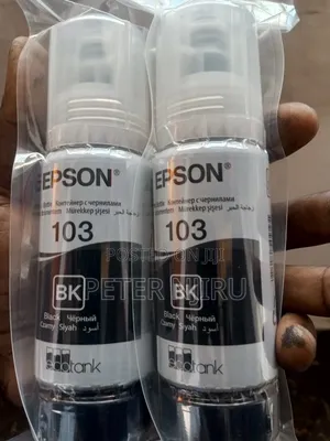 Epson 103 Inks Black for L3260/L5290 Printers Available