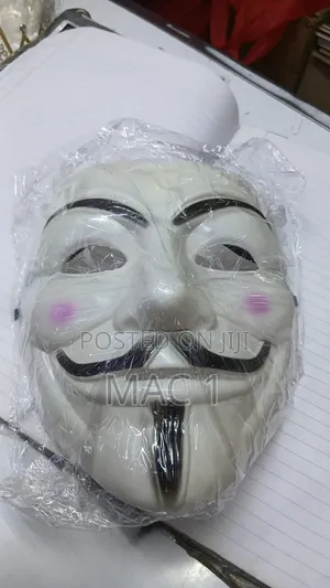 Vendetta Comic Anonymous Face Mask
