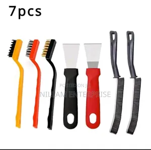 *7pcs Wire Brush Scraper Cleaning Set