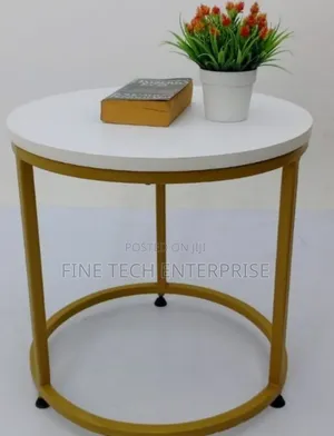 Nobel Wooden Round Coffee Table