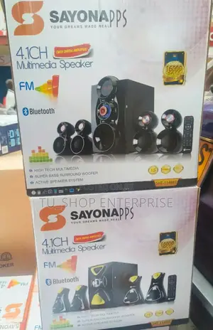 16000 Watts 4.1ch Sayona SHT-1148bt Speaker Subwoofer Syste