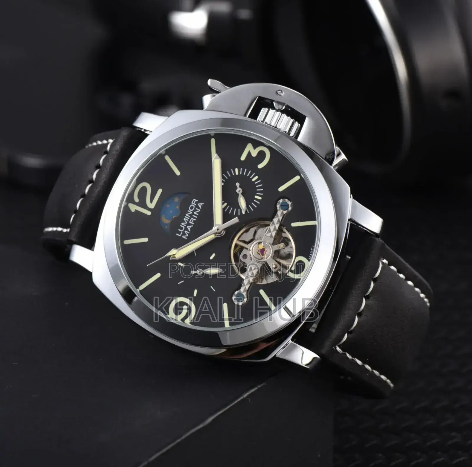 Panerai Automatic Men Watch Panerai Tourbillon Machine