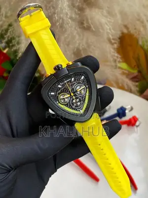 Lamborghini Design Gents Silicon Fashion Watch
