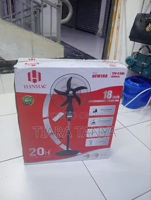 Hanmac 18" Digital Fan With Adjustable Height