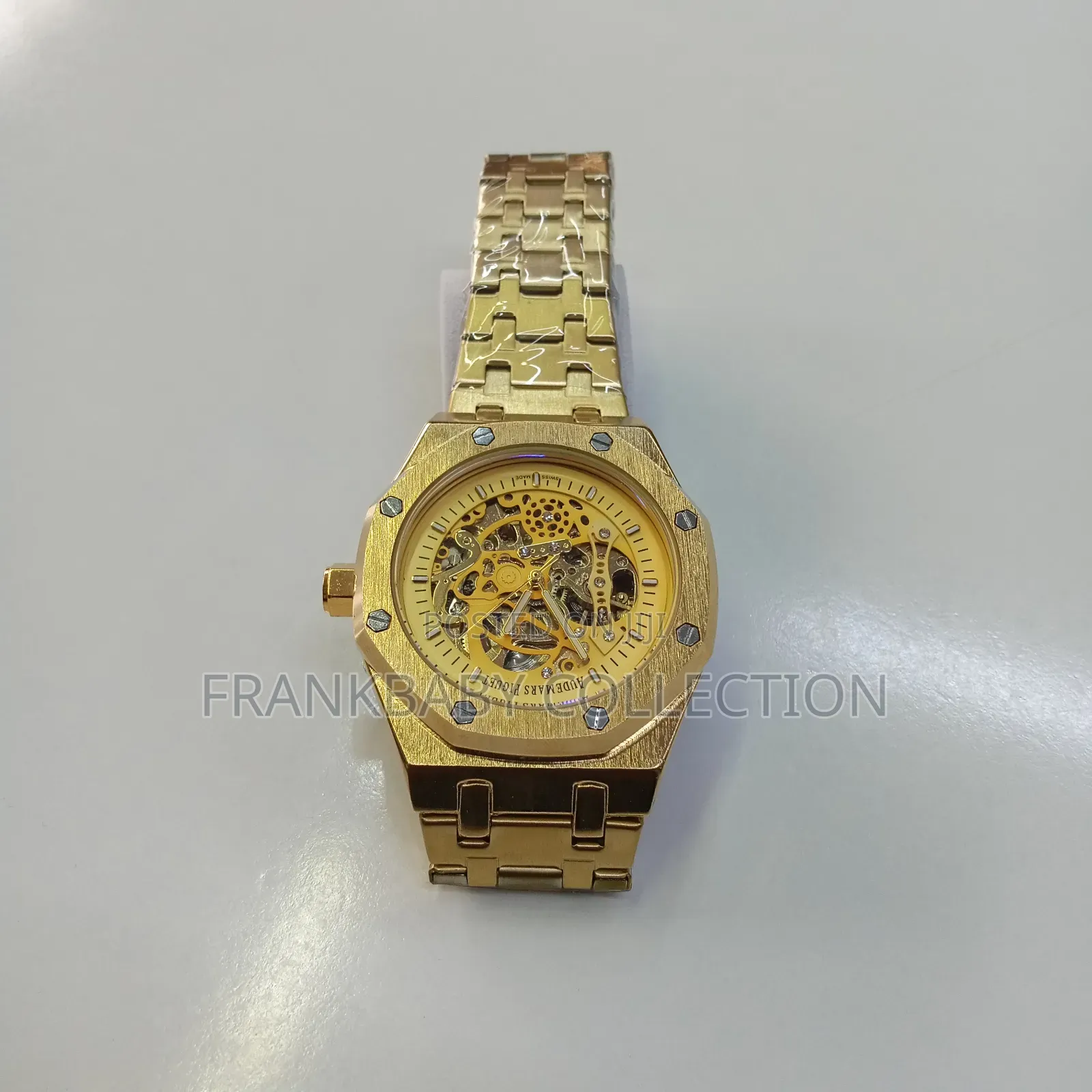 Durable Skeleton Mechanical Watch