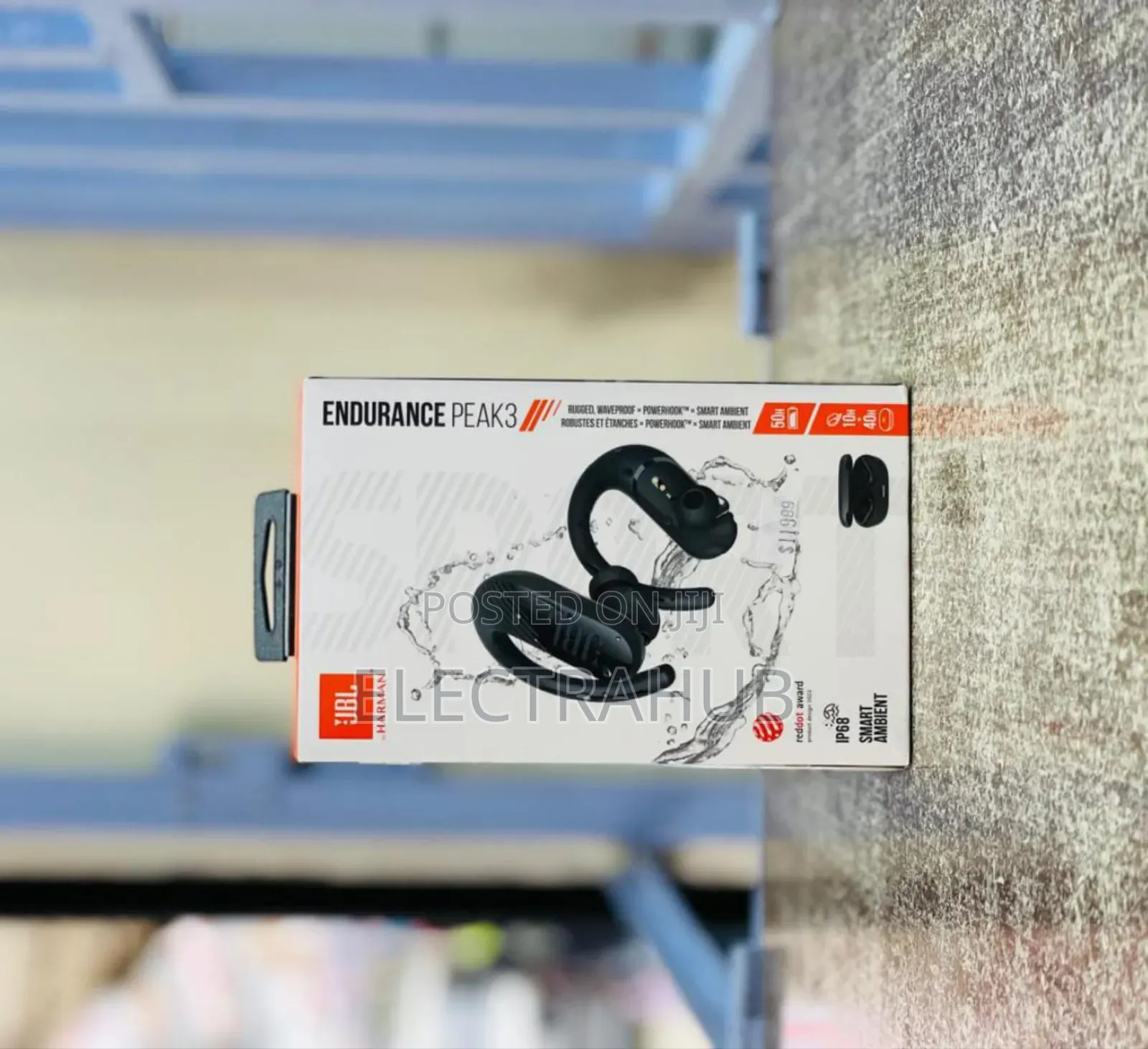 JBL Endurance Peak 3 Earbuds Brand New Sealed