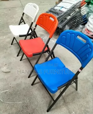 Orange Foldable Chairs, Portable Foldable Chairs