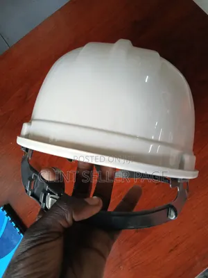 Affordable White Safety Helmet
