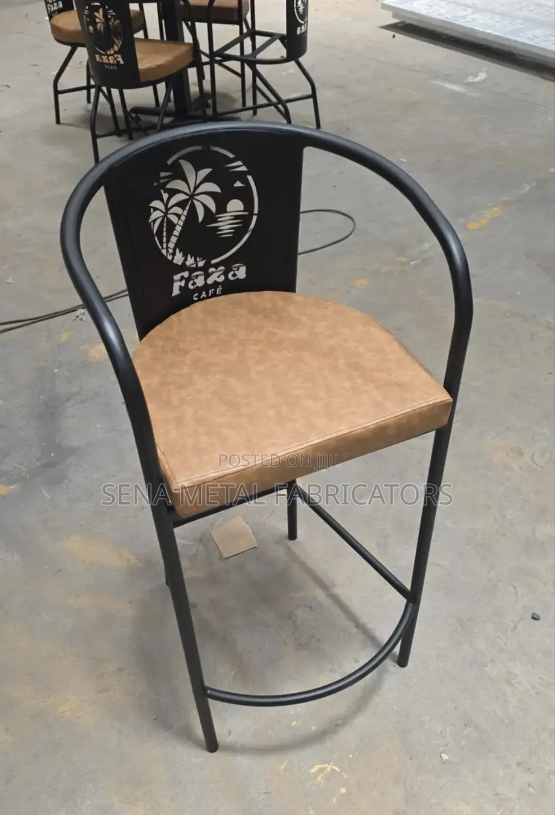 Bar Stool, Customised With a Logo of Preference.