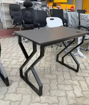 Grey Double Metallic Table