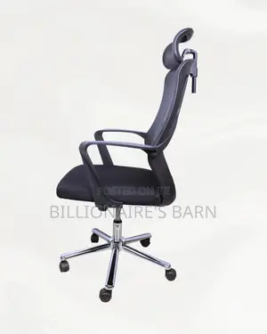 High_back_mesh_office_chair__headrest_lumbar_support
