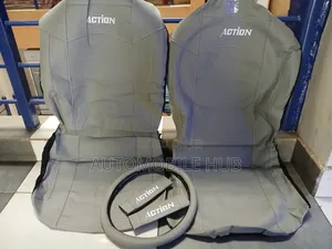 Grey Action Seat Covers - 5 Seater Grey Seat Cover