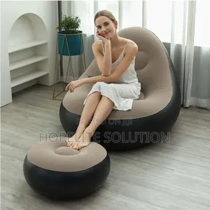 Inflatable Sofa With Foot Rest