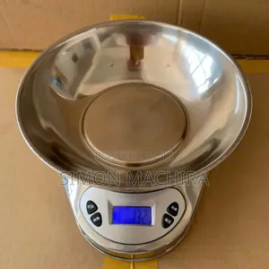 5kg Stainless Steel Kitchen Scale With Bowl