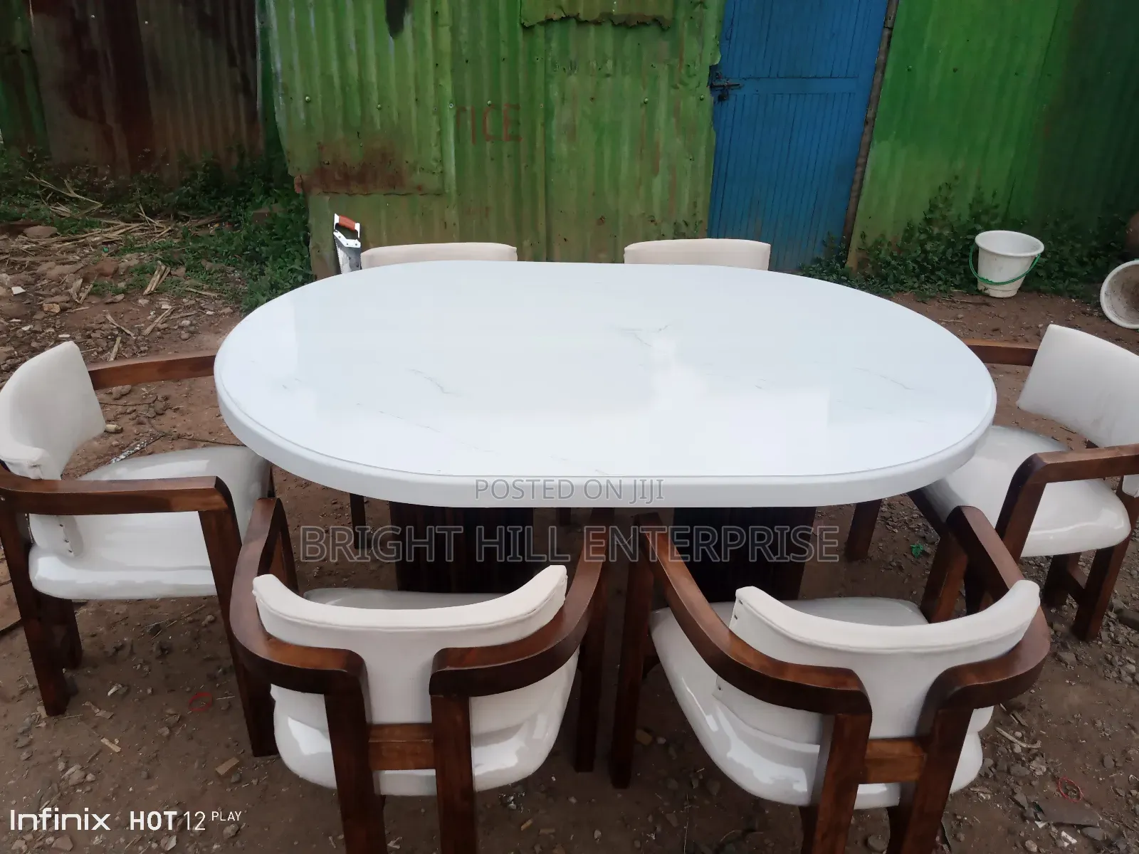 Quality Modern 6 Seater Dining Set