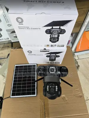 Outdoor Triple Lens Solar Wifi Enabled Security Camera