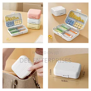 7-Grid Portable Pill Box