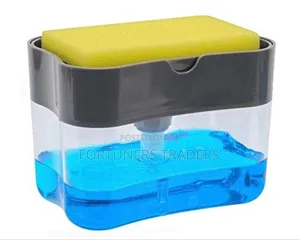 2 in 1soap Dispenser/Detergent Squeezer