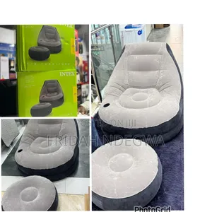 Inflatable Sofa With Foot Step