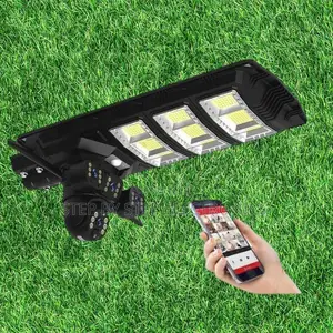 Human Detection 450w Solar Street Light With 12mp 4g PTZ CCTV Camera
