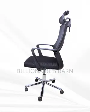 High Back Mesh Office Chair (Space-Saving) — Moving Fast