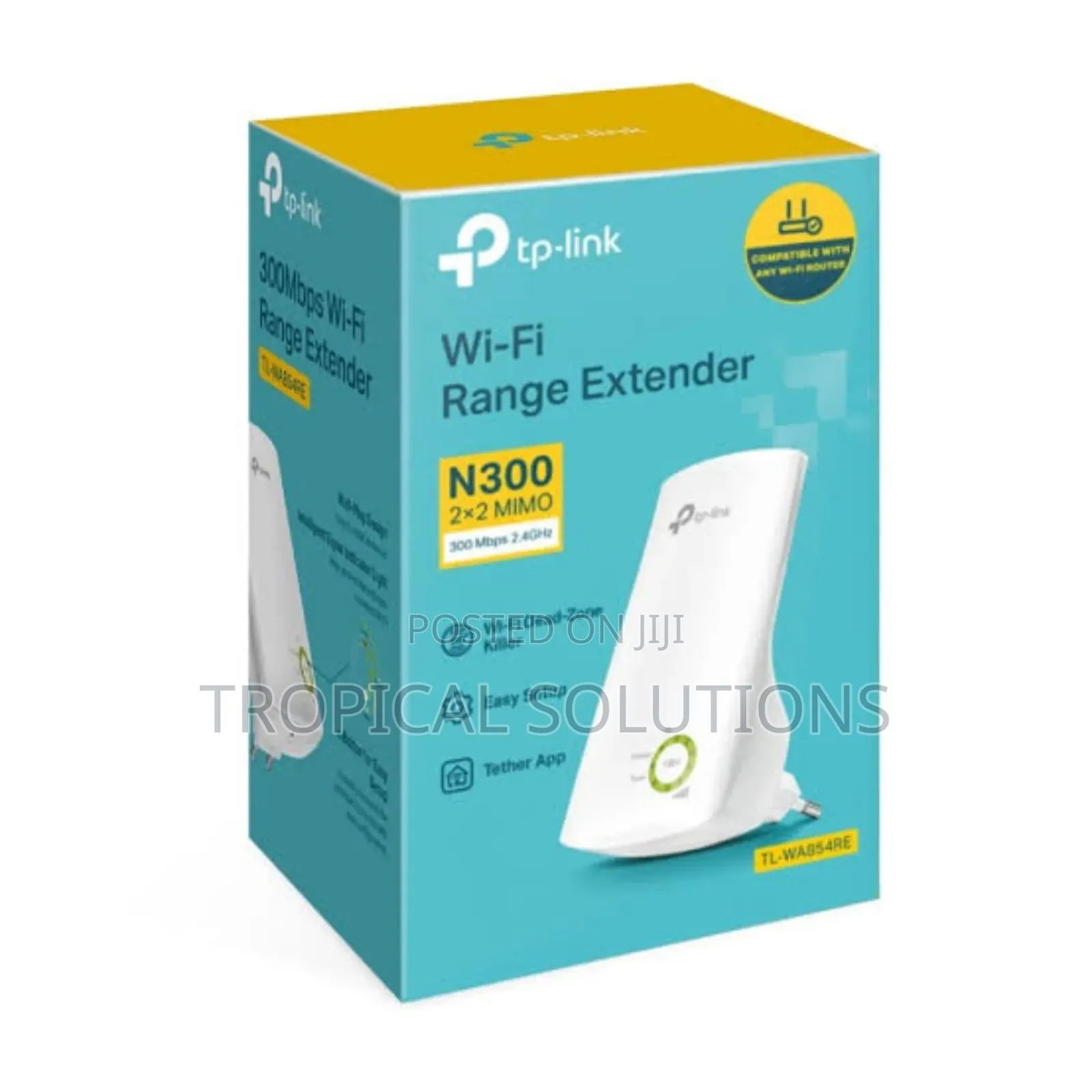 Tp-Link 300mbps Tl-Wa854re Wifi Range Extender