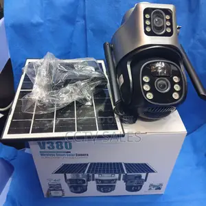 Two-Way Wifi Audio Solar Powered CCTV Audio V380pro Camera