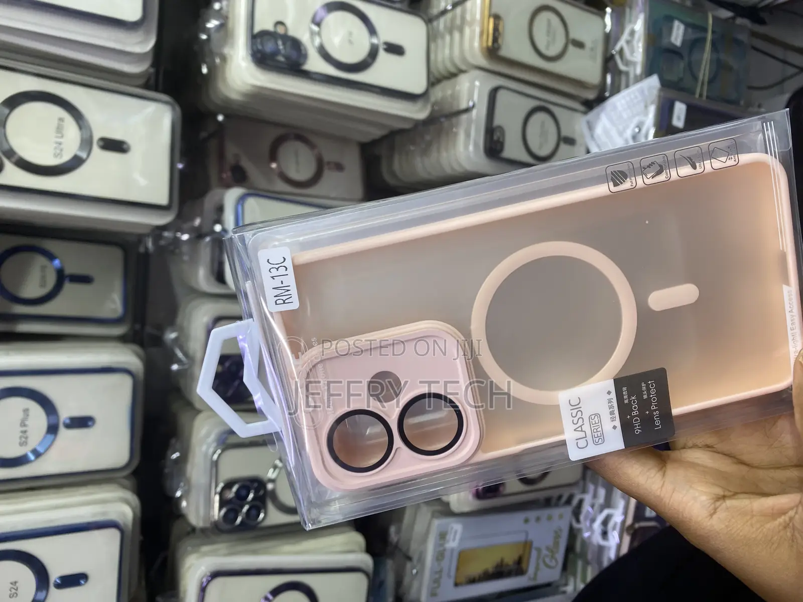 Aisert Xiaomi Redmi 13c Magsafe Matte Translucent Case