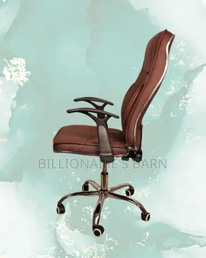 Ergonomic Executive Leather Chair (Quiet-Roll) — Limited Stock