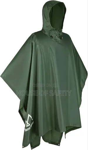Outdoor Juggle Green Rain Coats
