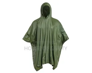 Outdoor Juggle Green Rain Coats