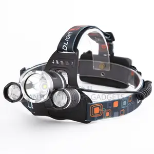 Waterproof Rechargeable Led Headlamp With 4 Light Modes