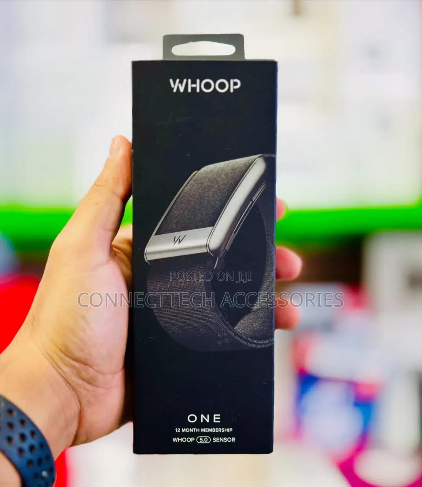 Whoop 5.0 Sensor With A 12-month Membership.