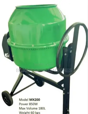 Pacwell Electric Concrete Mixer 180ltrs