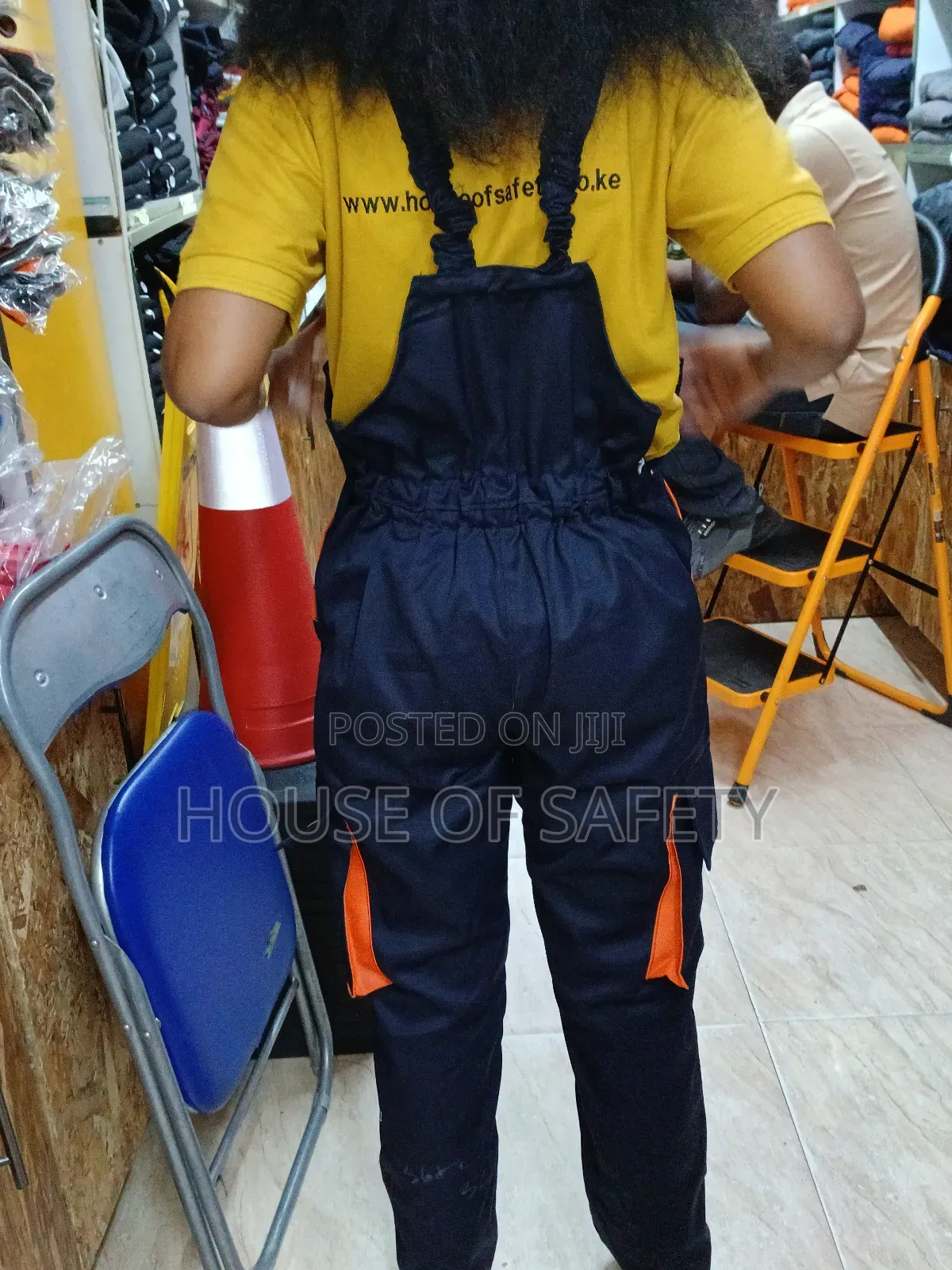 Dungaree With Elastic at the Back