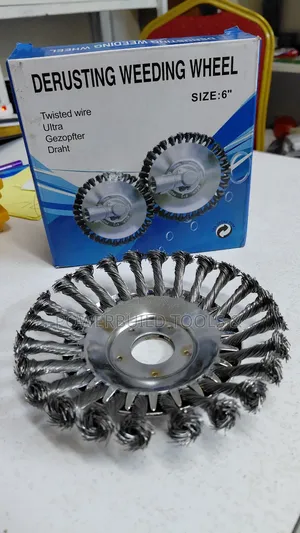 Professional Weed Brush For Brushcutter/Weeding Wheel Metallic
