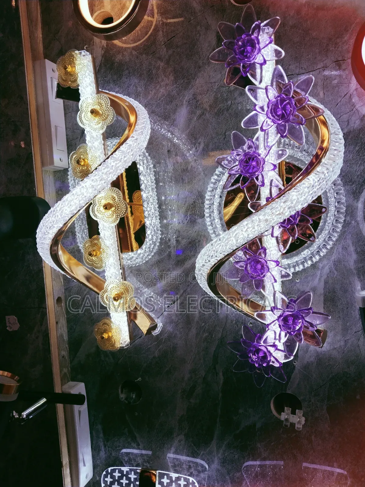 Decorated Wall Lights
