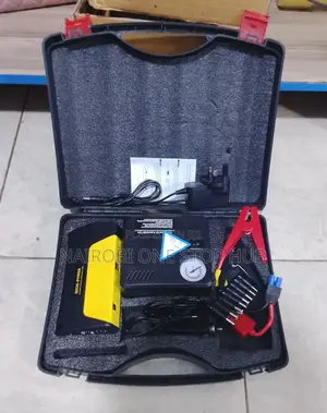 Car Jump Starter Kit With High Voltage Power Bank