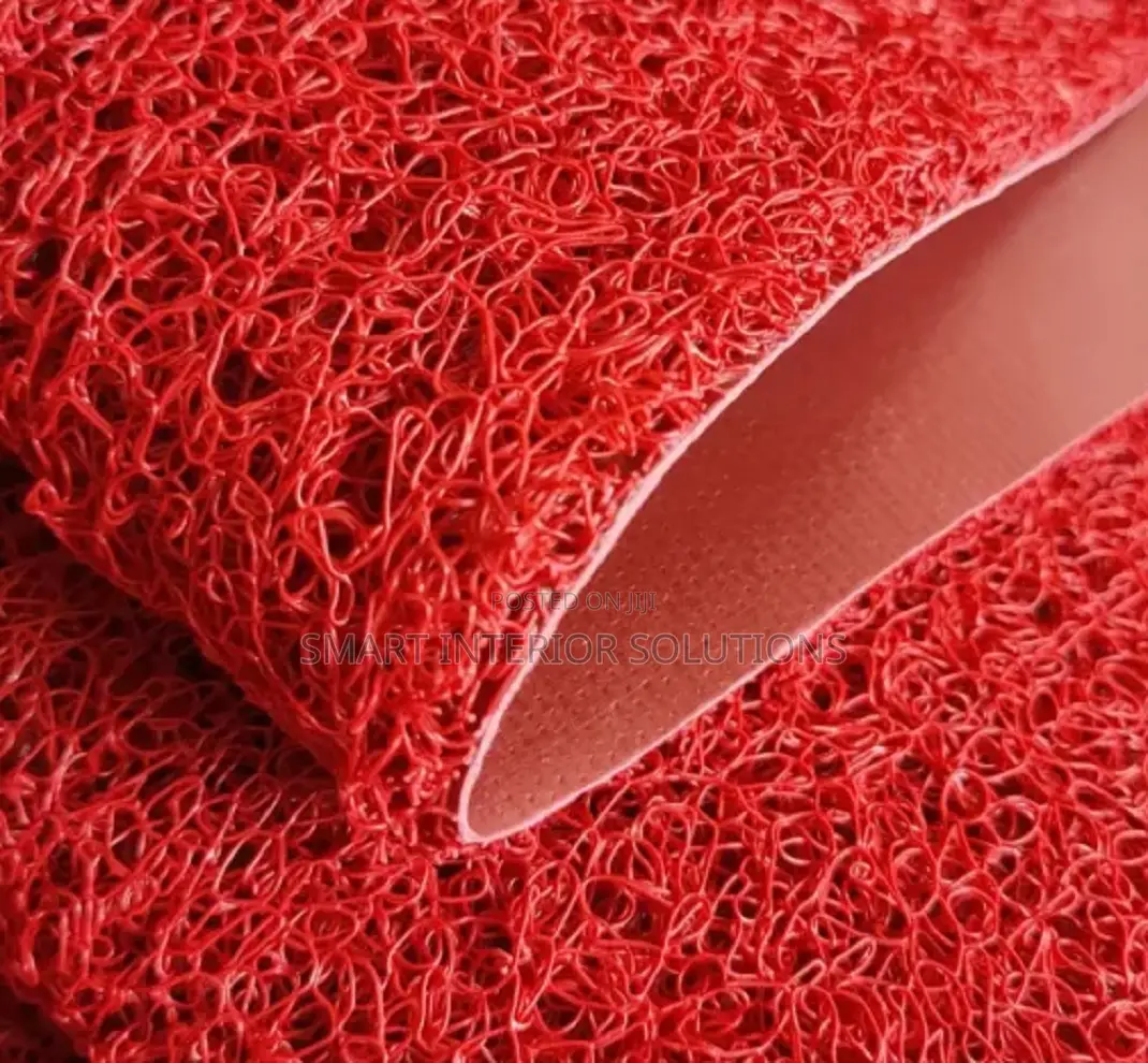 Red Spaghetti Carpet