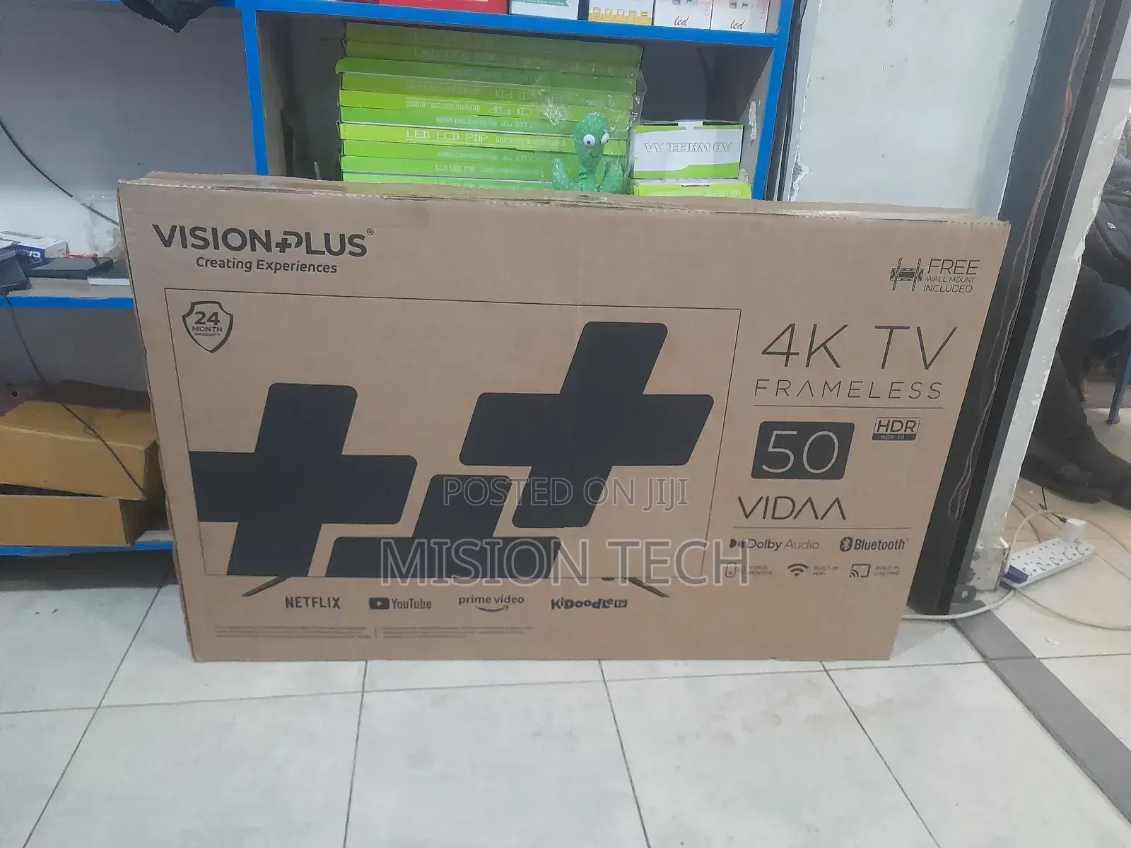 Vision Plus 50′′ Frameless V+ Os