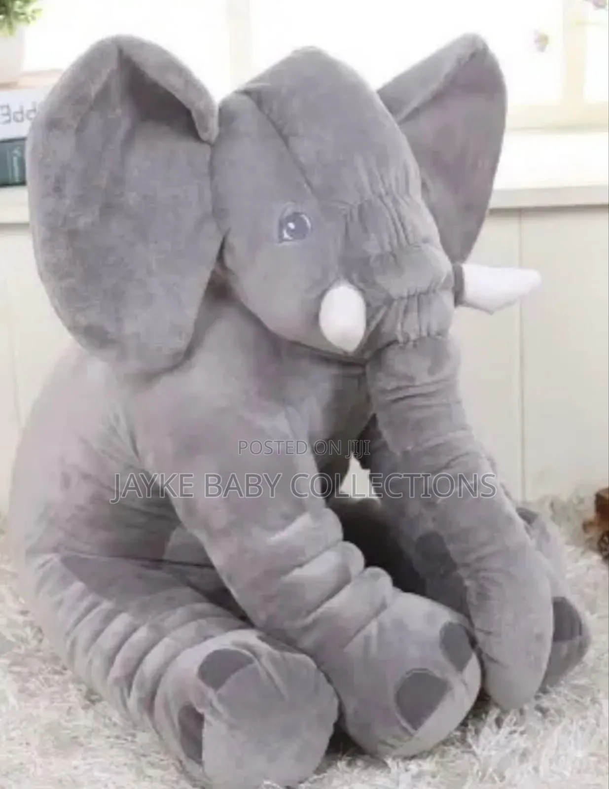 Soft Elephant Plush Toy for Kids Nursery