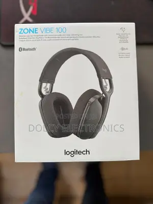 Logitech Zone Vibe 100 Lightweight Wireless Over Ear Headphones