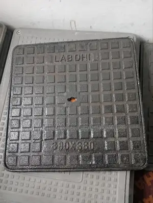 Cast Iron Indian Manhole Cover 10kg(380×380)