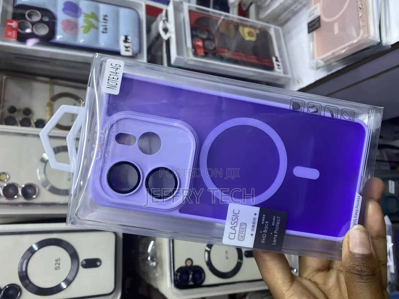 Swertg Xiaomi Redmi Note 14 4g Translucent Matte Magsafe Case