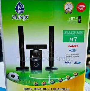 3.1ch Nu- M7 Home Theater Speaker System Nunix