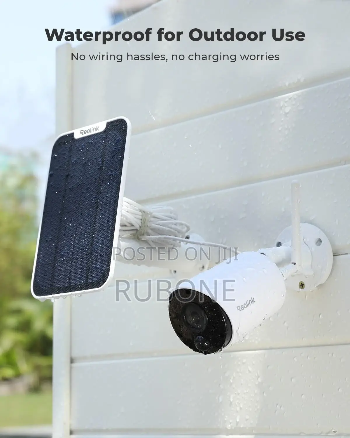 Reolink Argus Echo Solar Power CCTV Camera 3mp