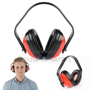 Ear Muffs Original In Red And Black